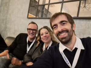 con Antonello Armieri ("Kantiere Kairòs") e Debora Vezzani